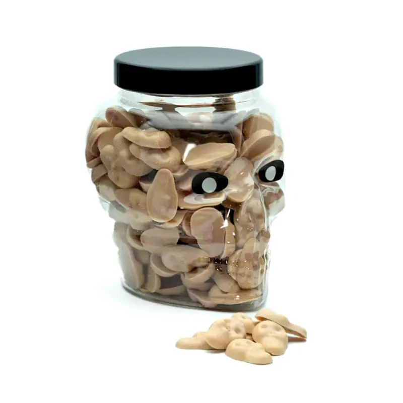Calavera Chocolate Blanco (2 Unidades)