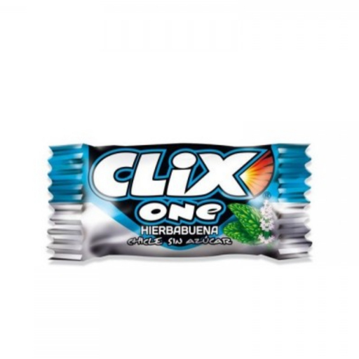 Chicles clix hierbabuena sin azúcar 