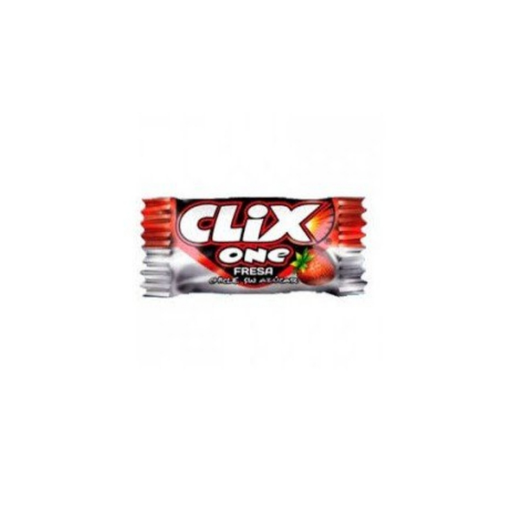 Chicles clix fresa sin azúcar 