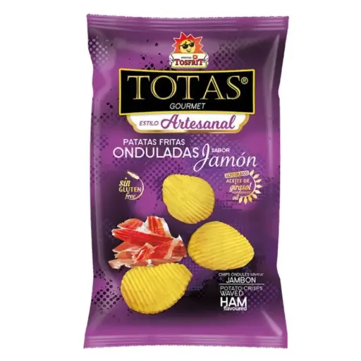 Tosfrit Patatas Fritas Onduladas Jamón