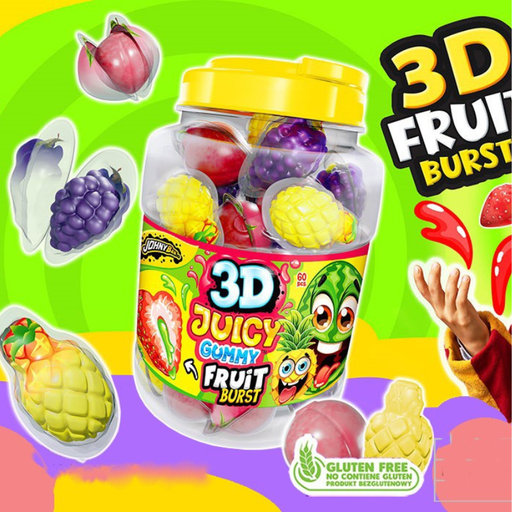 Gominolas 3D Fruta